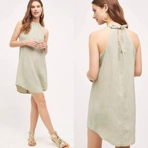 Cloth and Stone Anthropologie halter dress